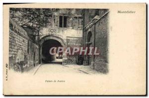Old Postcard Montdidier Courthouse