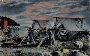 Lake Superior Canadian Pacific Railway Dry Nets Antique Postcard K98766