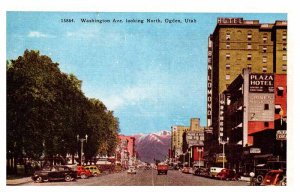 Postcard HOTEL SCENE Ogden Utah UT AQ7673