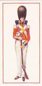 Carreras Vintage Cigarette Card Military Uniforms 1976 No 26 Private 1853 Gre...