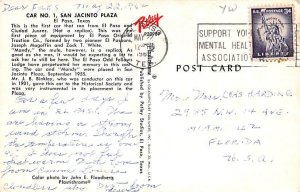 San Jacinto Plaza - El Paso, Texas TX