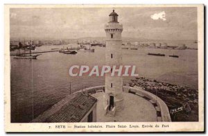 Sete - This - Bathing Station - Lighthouse St. Louis - Entree du Port - light...