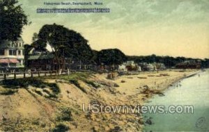 Fisherman's Beach - Swampscott, Massachusetts MA Postcard