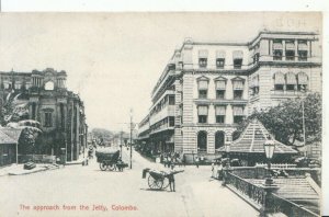 Sri Lanka Postcard - Ceylon - Approach From The Jetty - Colombo - Ref 13486A