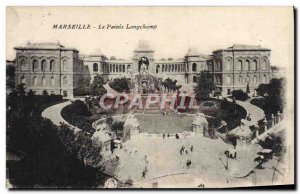 Old Postcard Marseille The Palace Longhcamp