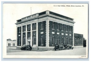 Vintage Post Office White River Junction Postcard P173E