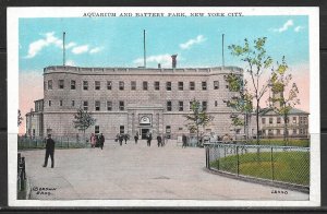 New York, New York - Aquarium & Battery Park - [NY-415]