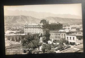 Mint Mexico Real Picture Postcard RPPC hotel Ancira View Monterrey