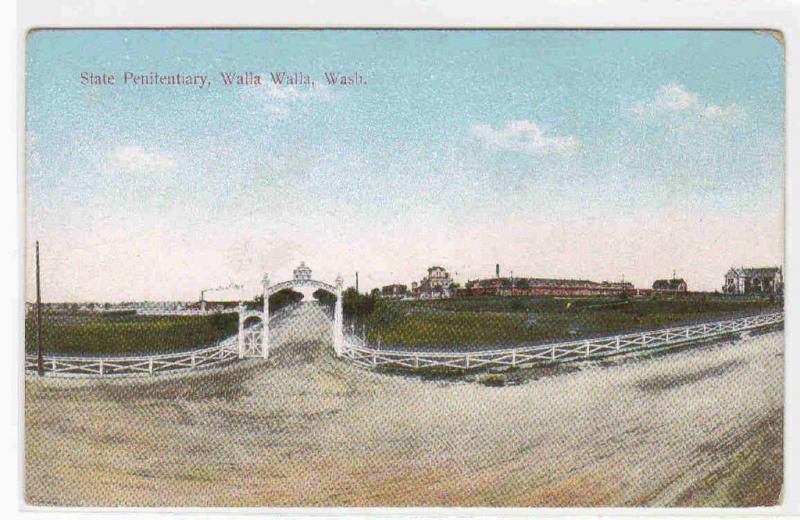 State Penitentiary Walla Walla Washington 1912 postcard
