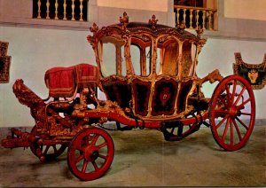 Portugal Lisboa National Coach Museum Berlinda XVIIIth Century