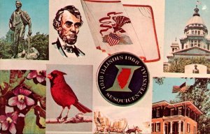 Illinois Sesquicentennial Year 1818-1968 Multi View