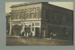 Elkton SOUTH DAKOTA RPPC 1910 MAIN STREET General Store T. MEYER CO nr Brookings