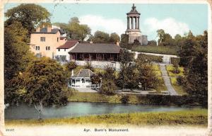 BR96909 ayr burn s monument scotland