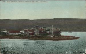 San Deigo CA Ballast POInt Lighthouse Used 1912 Postcard RPO Cancel