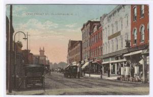 West Front Street Plainfield New Jersey 1915 #2 postcard