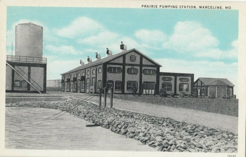 MARCELINE , Missouri, 1910s ; Prairie Pumping Station