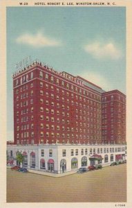 North Carolina Winston Salem Hotel Robert E Lee Albertype