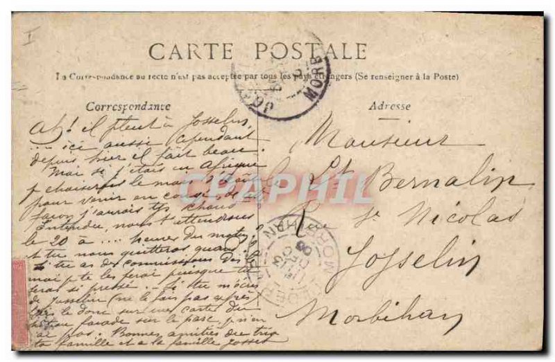 Postcard Old Paris Champs Elysees