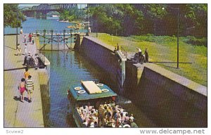 Rideau Locks on Ottawa River, OTTAWA, Ontario, Canada, 40-60s