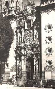 Vintage Postcard Photo View of Cathedral Catedral De Taxco Guerrero Mexico RPPC