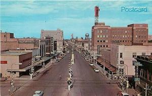 ND, Fargo, North Dakota, Broadway Looking North, Dexter Press 84048-B