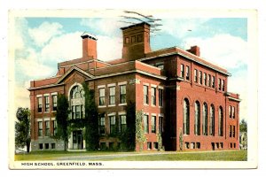 MA - Greenfield. High School