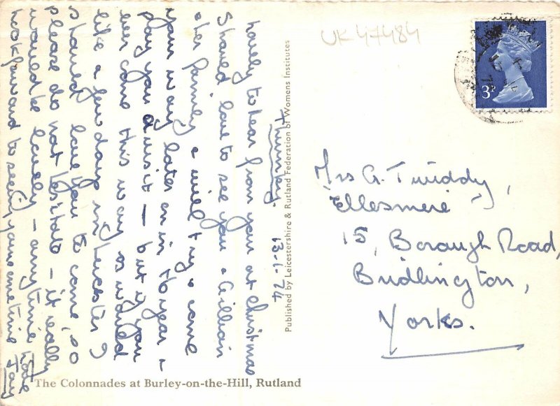 uk47484 colonnades at burley on the hill rutland  uk