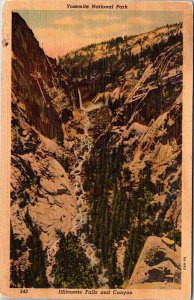 POSTCARD SCENE Yosemite National Park California CA AO0963