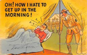 Morning Military Comic 1945 Missing Stamp 