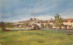 Nevada Las Vegas Hotel Last Frontier autos roadside Roberts Postcard 22-7089