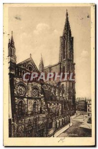 Postcard Old Cathedral of Strasbourg North Coast