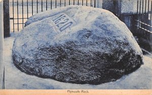 Plymouth Rock in Plymouth, Massachusetts