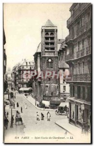 Old Postcard Paris Saint Nicolas du Cahrdonnet