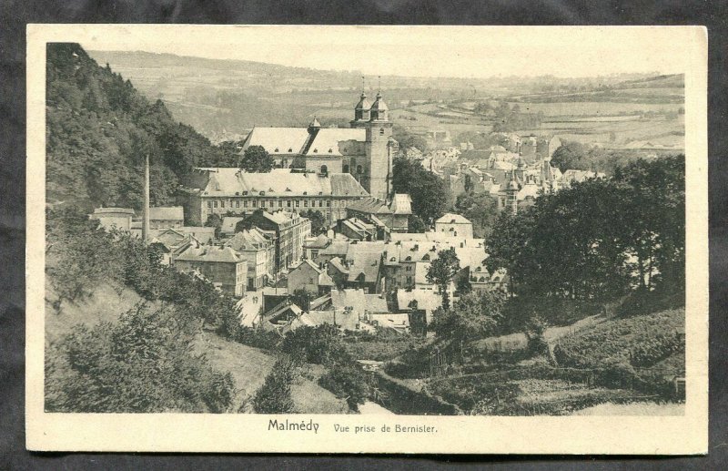 dc45 - BELGIUM Malmedy 1930 CDS Postmark on Domestic Picture Postcard