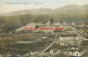 AZ, Miami, Arizona, Copper Mining Co Concentrator, Mine, Albertype