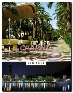 Postcard Modern Alicante Beliezers de la ciudad