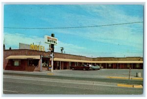 c1960 Exterior Red Haven Motel Truth or Consequences New Mexico Vintage Postcard
