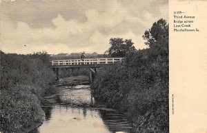 Third Avenue Bridge Linn Creek Marshalltown, Iowa  