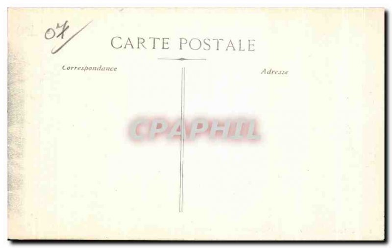 Old Postcard Vals les Bains New Gardens Park I Intermittent