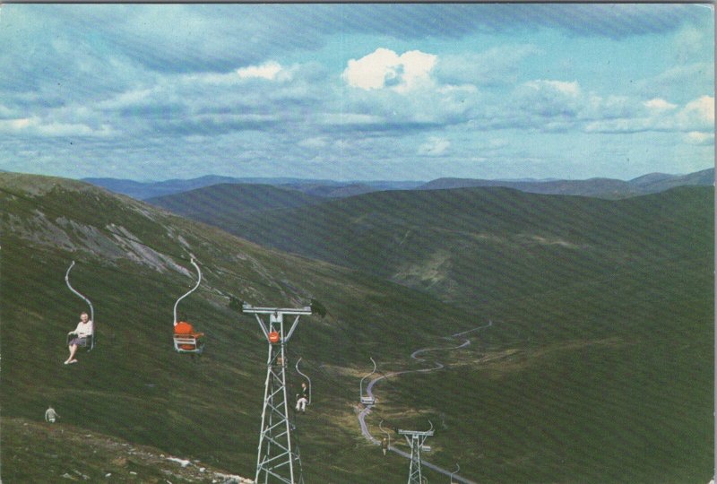 Scotland Postcard - Glenshee Chairlift, Cairnwell Mountain, Perthshire RR17235