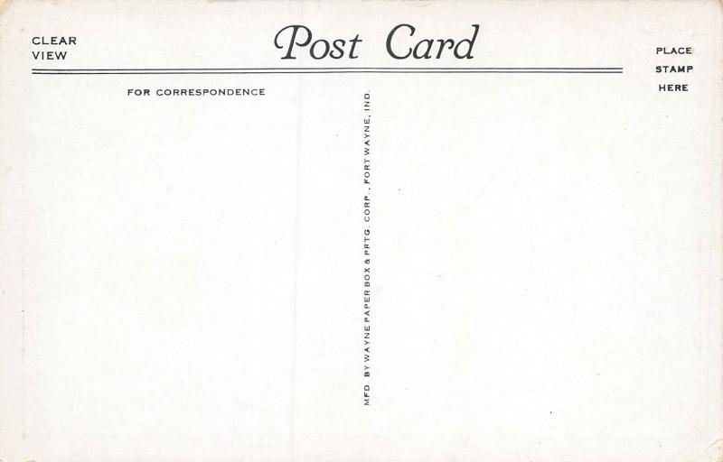 Post Office, Modesto, California, Early Postcard, Unused