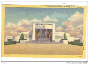 Exterior, Louisiana State Exhibit Building,Shreveport,Louisiana,PU-1951