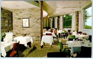 MOBILE, Alabama AL  Interior SPANISH FORT RESTAURANT ca 1960s Roadside Postcard