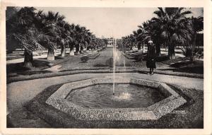 BR45551 Casablanca parc Lyautey un bassin morocco