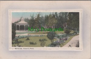 Bermuda Postcard - Victoria Park, Hamilton - British Island Territory  DC576