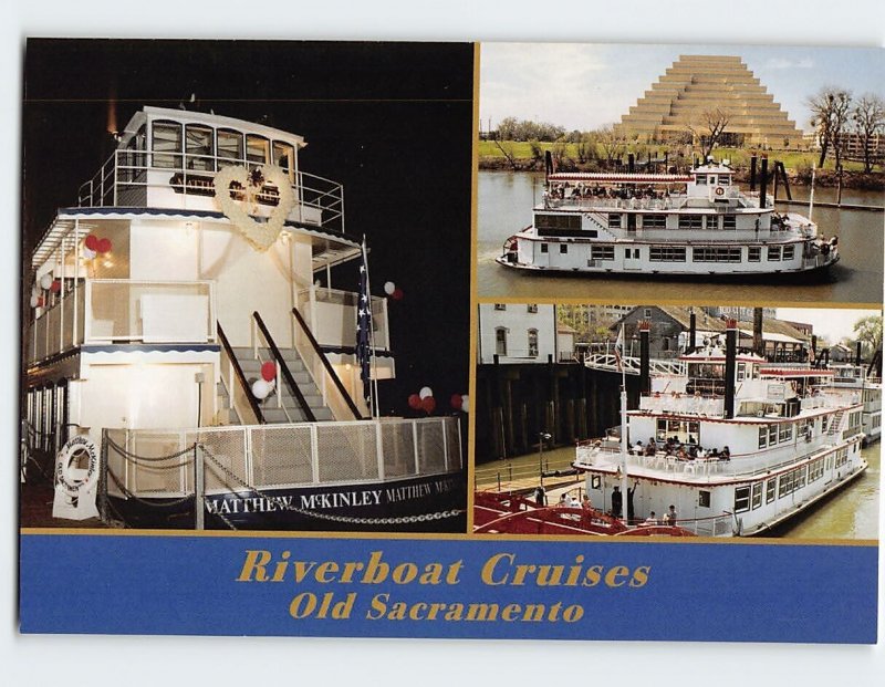 Postcard Riverboat Cruises, Old Sacramento, California