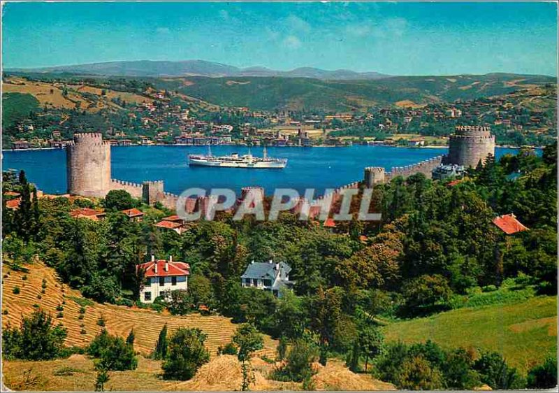 Postcard Modern Istanbul Turkey From Europe to Asia