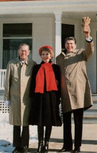 President Ronald Reagan and Nancy Reagan