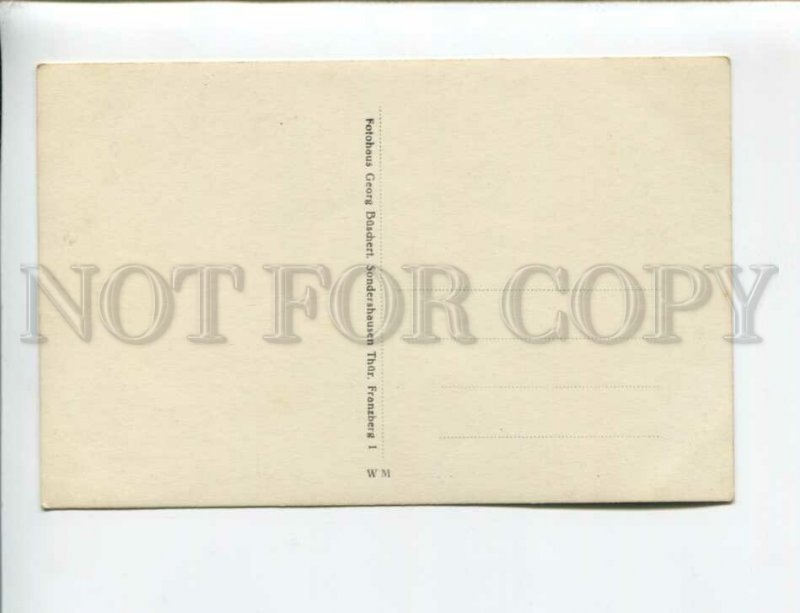 3171943 GERMANY Franzberg policeman Vintage real photo postcard