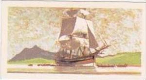 Brooke Bond Vintage Trade Card Saga Of Ships 1970 No 16 H M Bark Endeavour